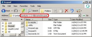 Arduino_keypad_library